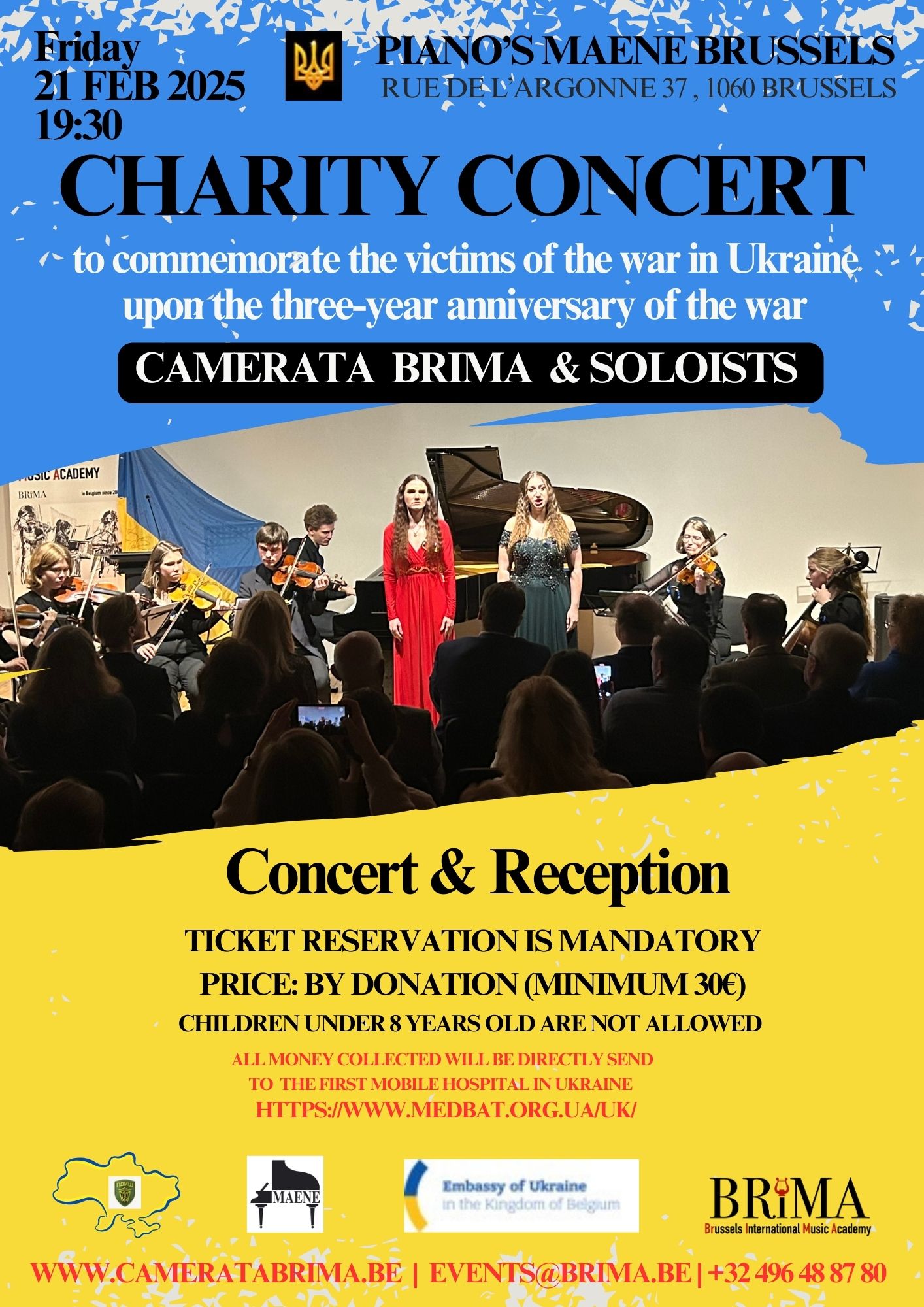 21 02 2025 Camerata Brima 3 Year Anniversary Of War In Ukraine V2