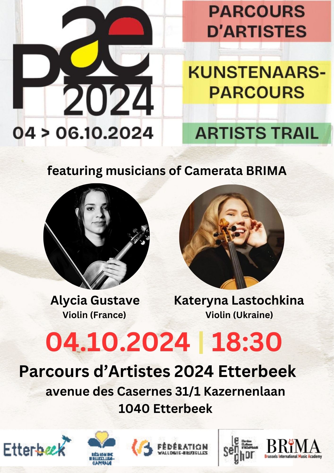 04 10 2024 Parcours D’artistes 2024 Etterbeek